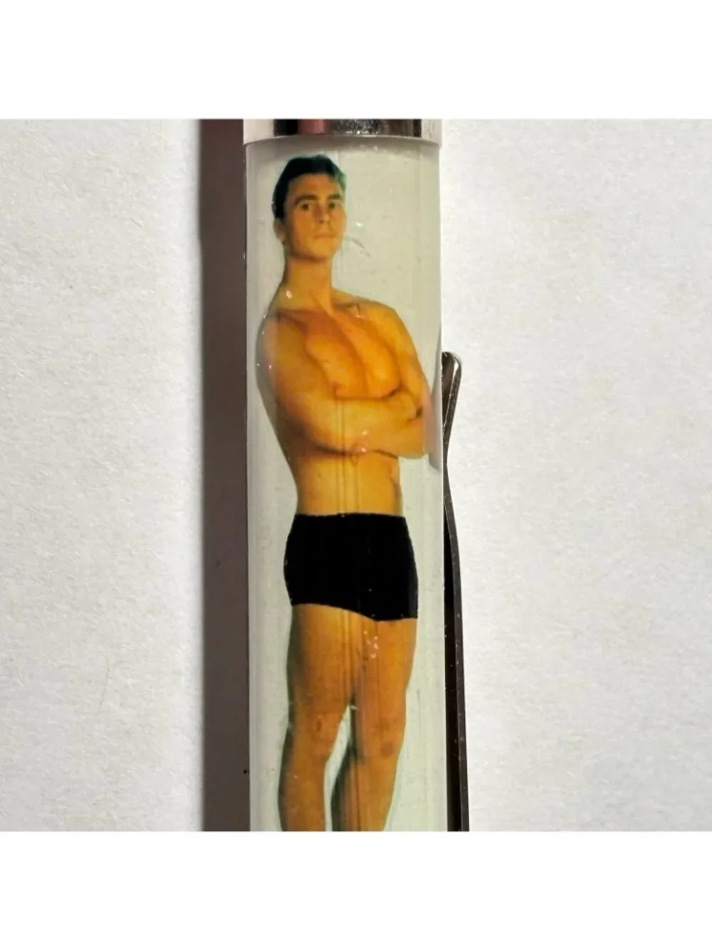 Male Stripper Floaty Pen Nude Model Naked Man Nudie Collectible Vintage Strip